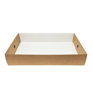 Simply Kraft Platter Full Insert Large 445 x 307 x 78 mm x50